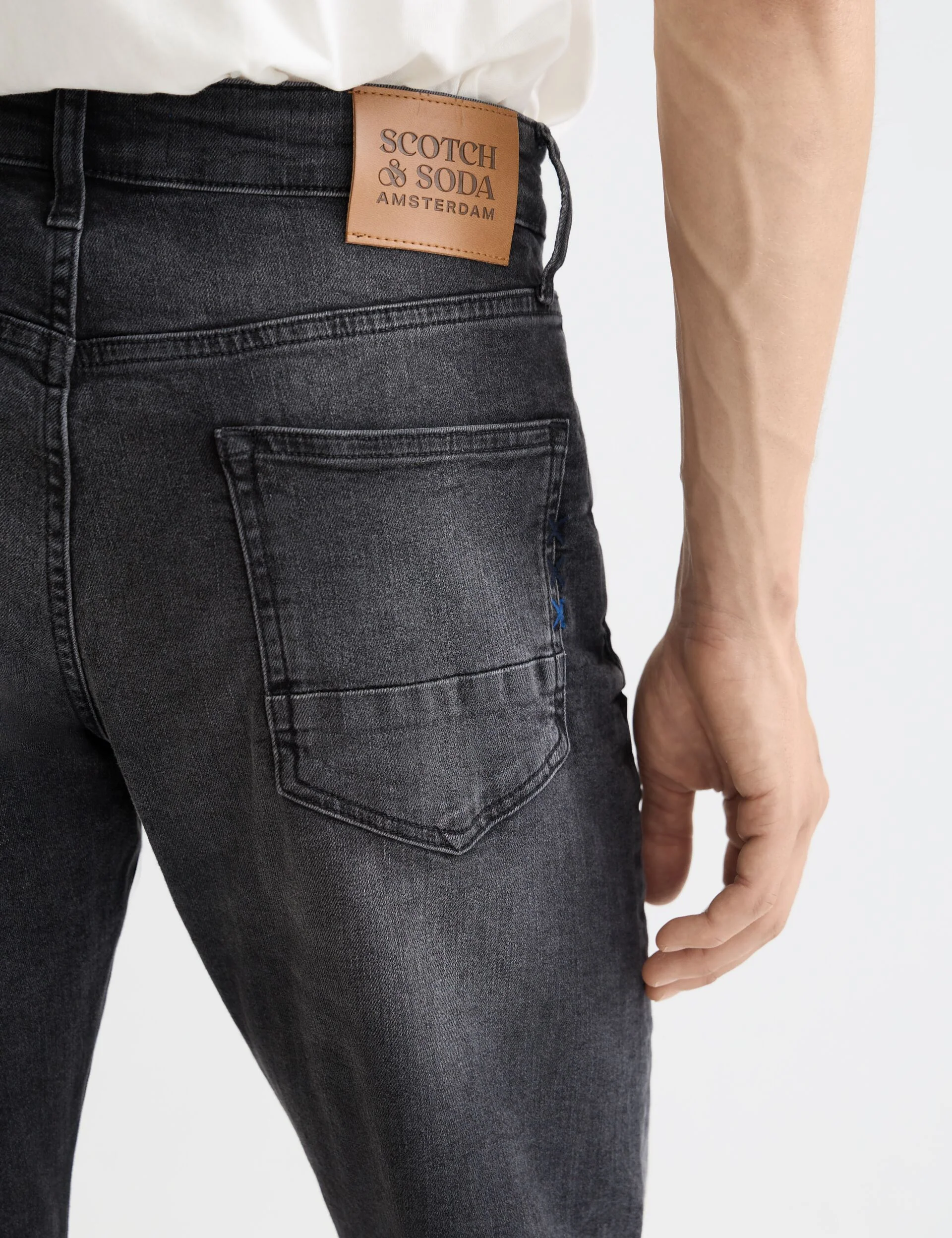 CORE Ralston slim jeans — Black Night - Image 4