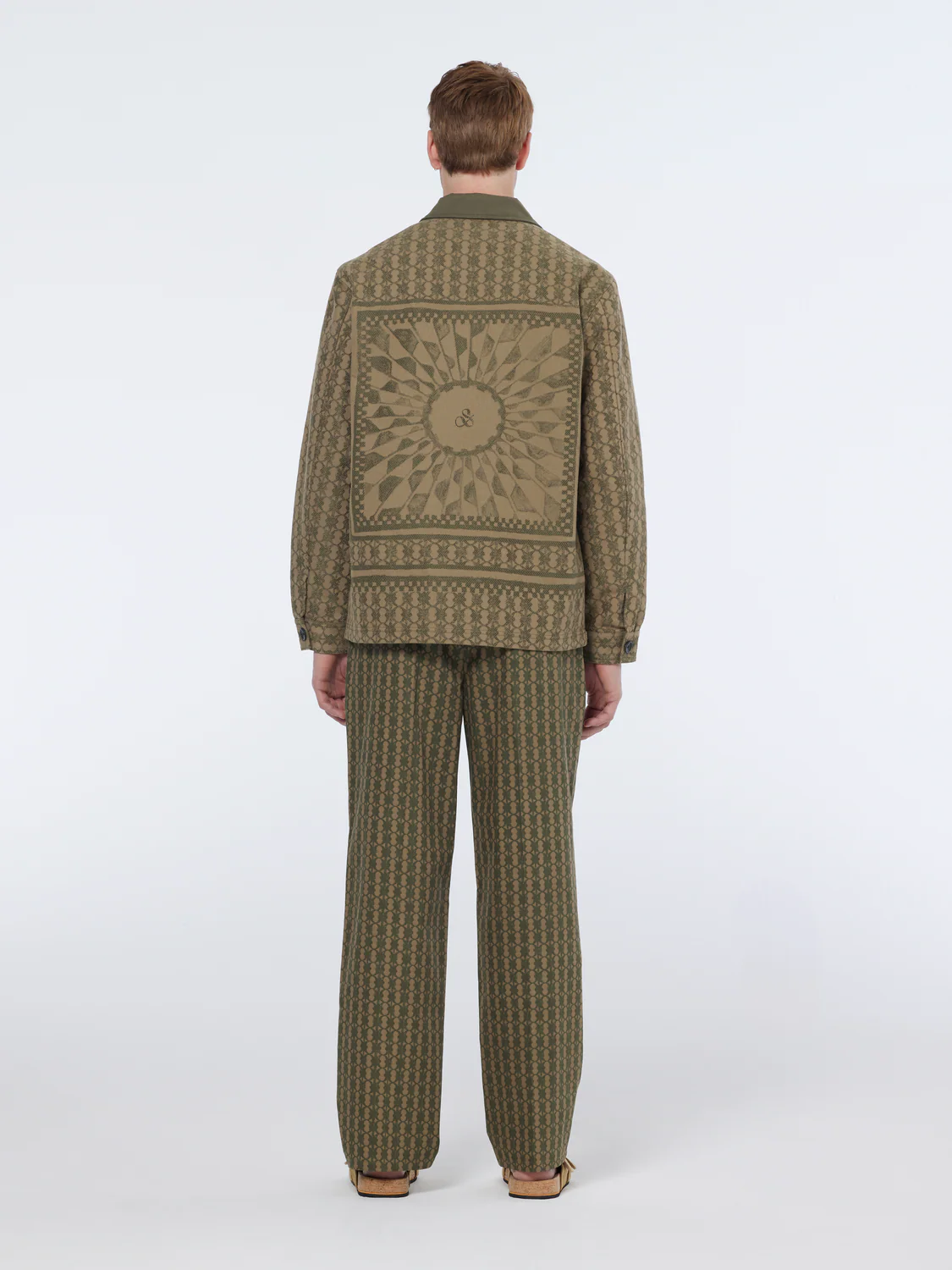 Jacquard Cotton-Blend Jacket - Image 4