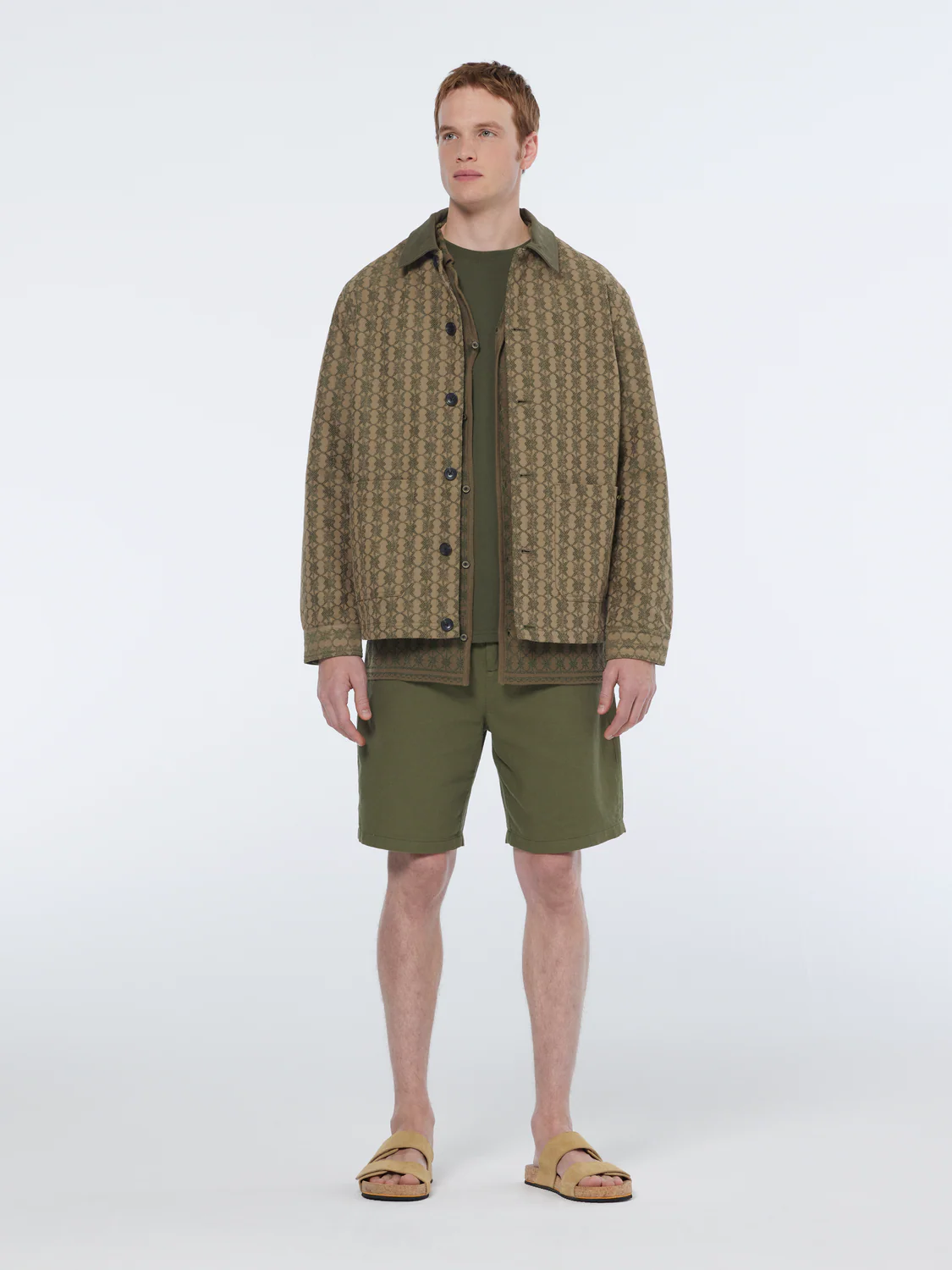 Jacquard Cotton-Blend Jacket - Image 5