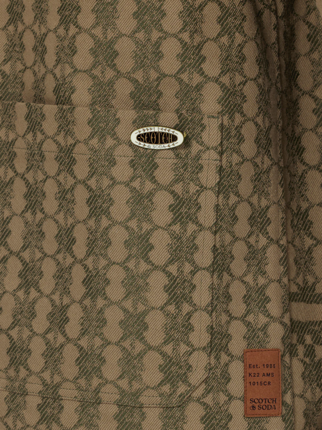 Jacquard Cotton-Blend Jacket - Image 6