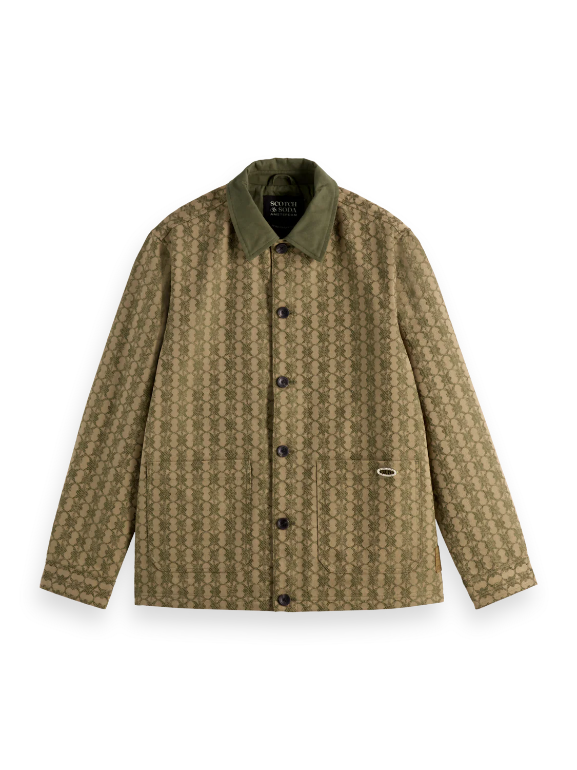 Jacquard Cotton-Blend Jacket - Image 7
