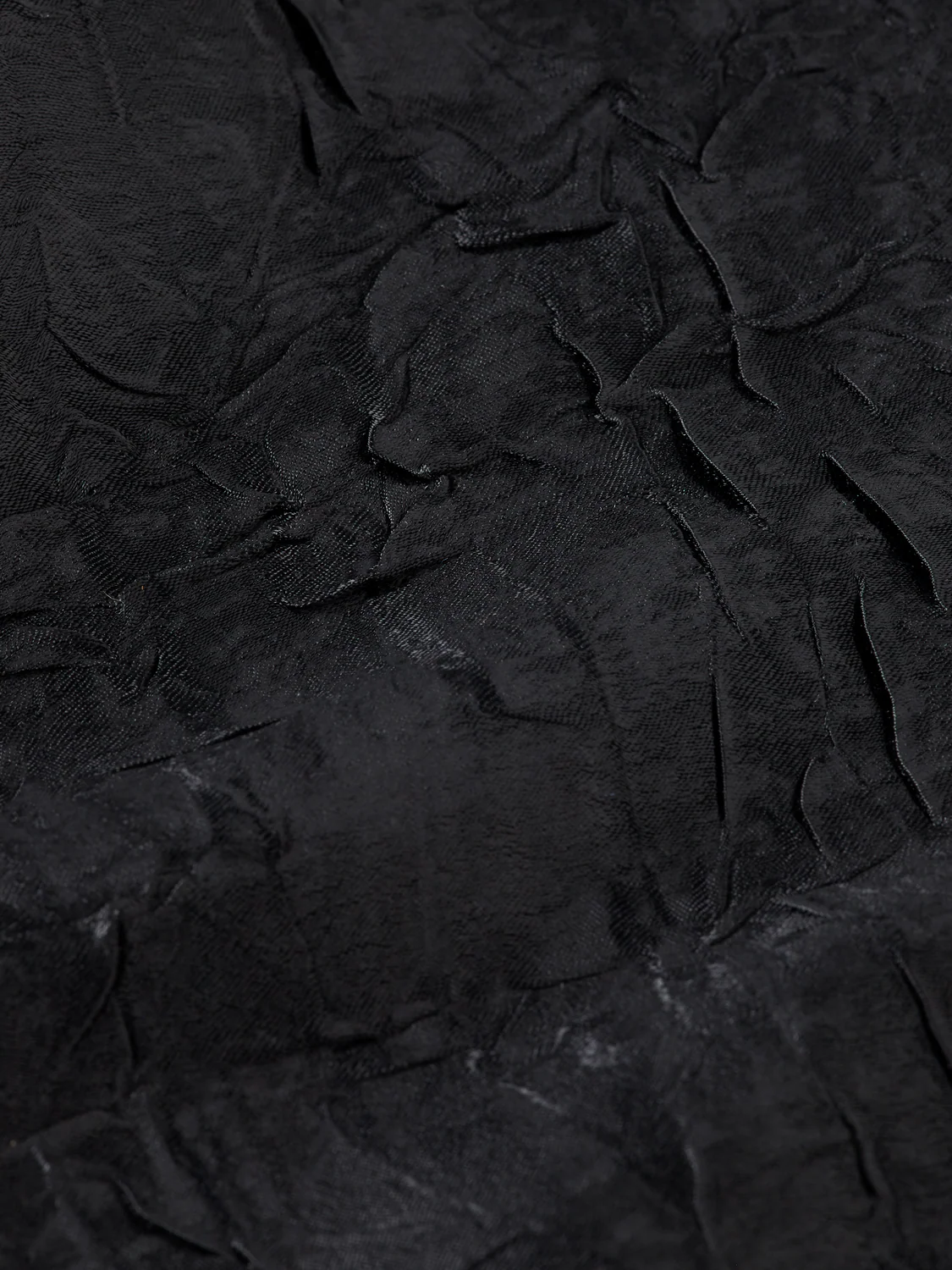 Crushed Satin Skirt - Image 3