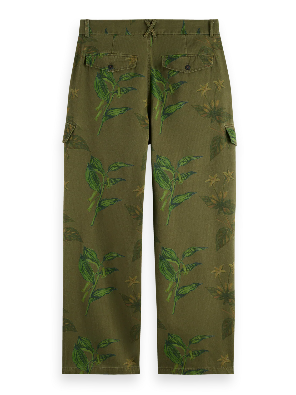 Daze Structured Printed Wide Fit Cargo Pant - Image 8