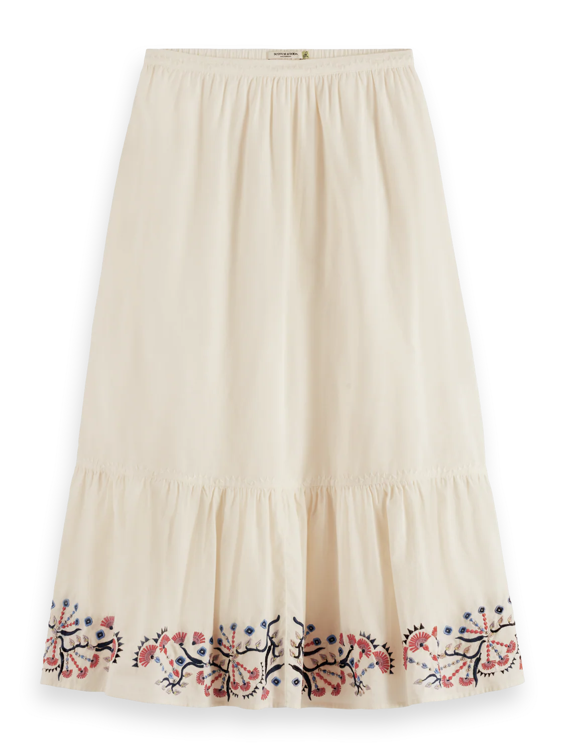 Embroidered Maxi Skirt - Image 4