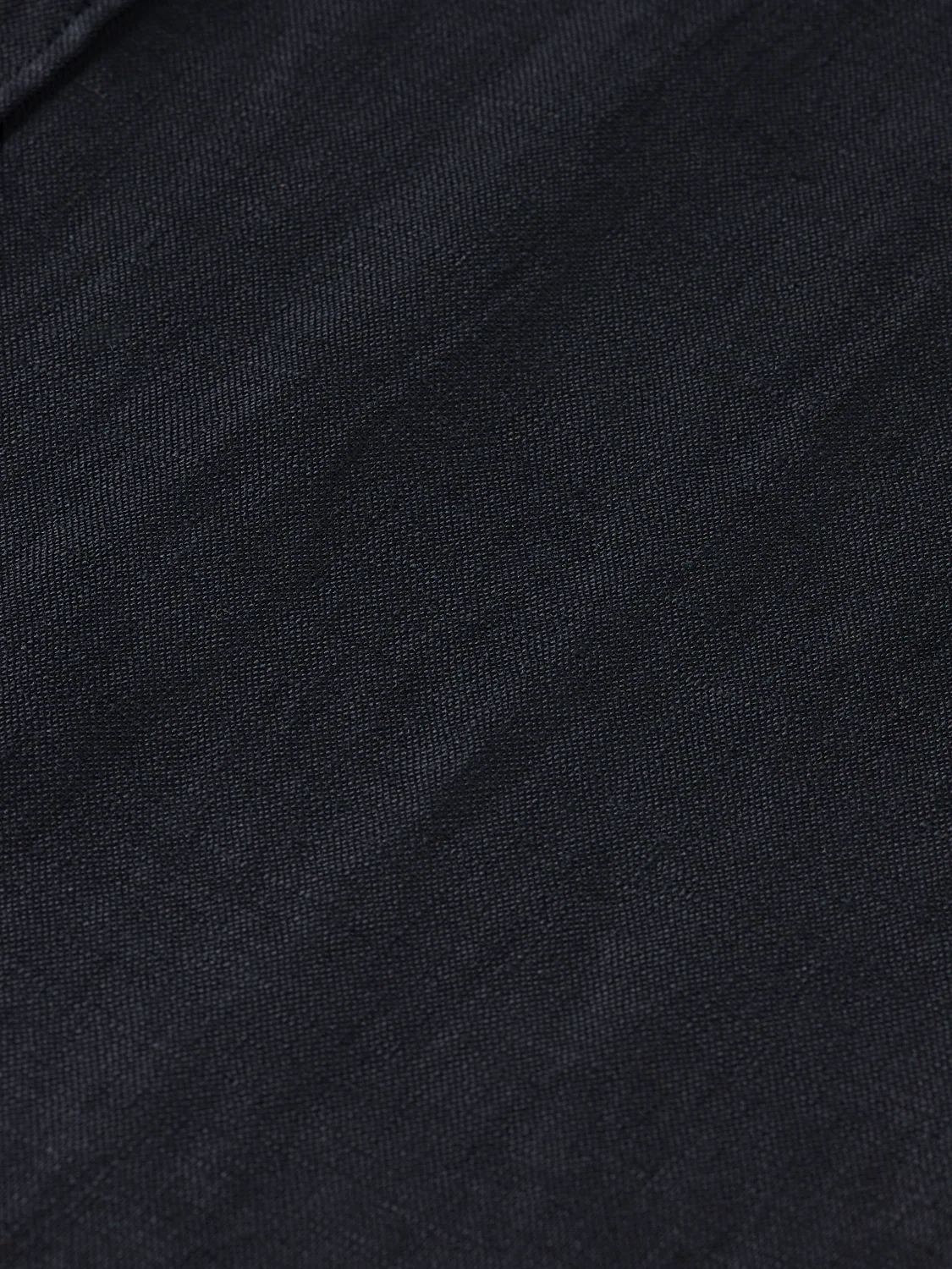 Essentials — Linen Long Sleeve Button-Down Shirt - Image 3