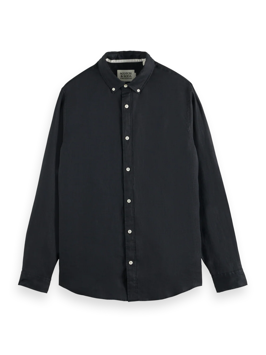 Essentials — Linen Long Sleeve Button-Down Shirt - Image 6