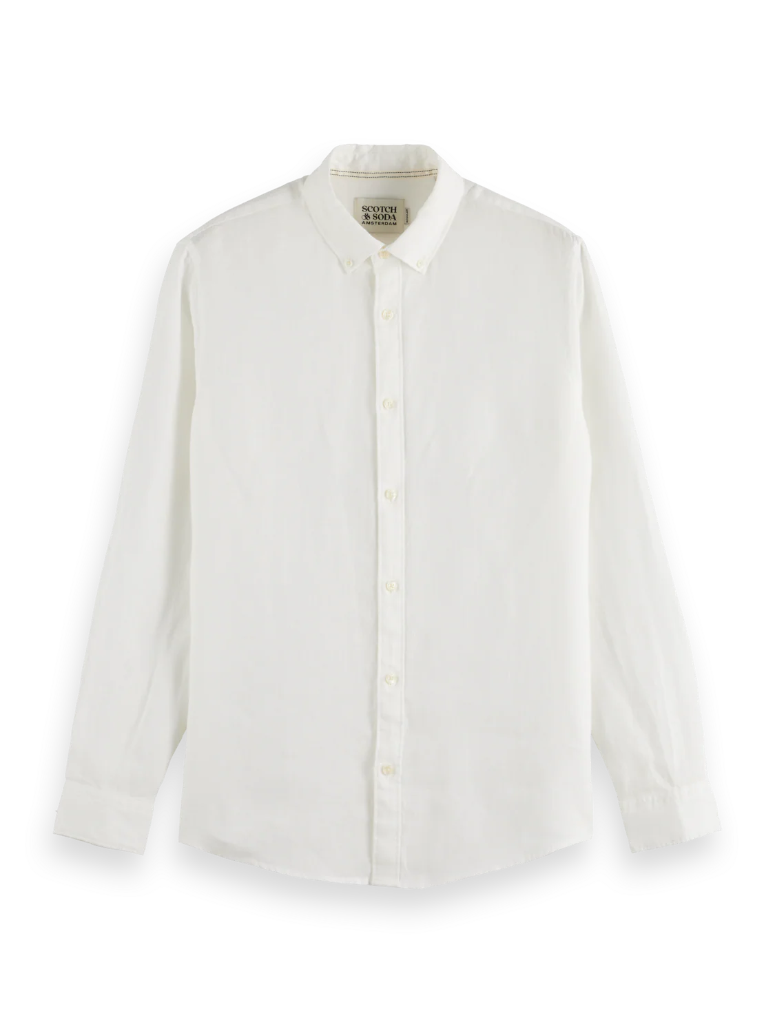 Essentials — Linen Long Sleeve Button-Down Shirt - Image 5