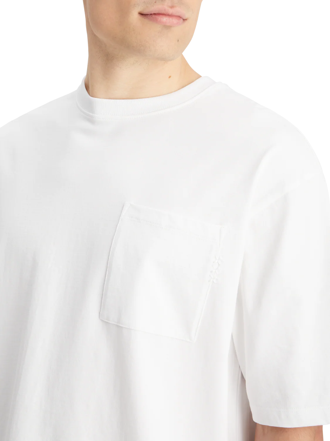 Essentials — Loose-Fit Front Pocket T-Shirt - Image 4