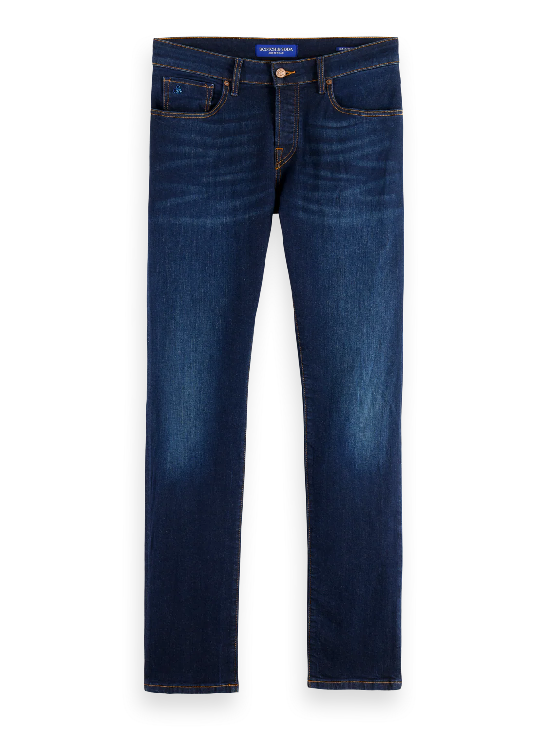 Essentials — Ralston Regular Slim Jeans | Beaten Blue - Image 5