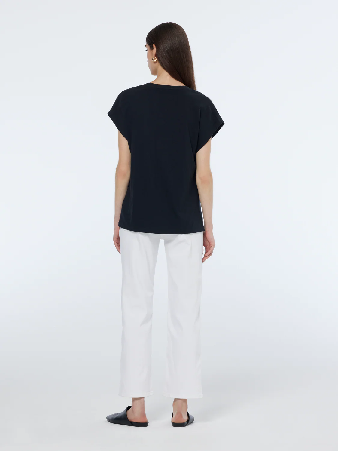 Essentials — Slub V-Neck T-Shirt - Image 3