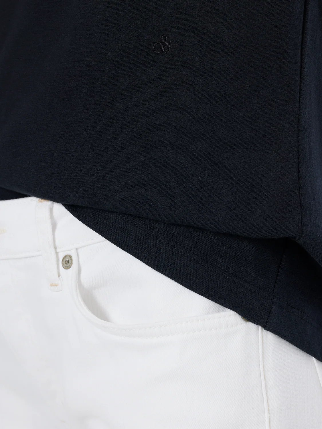 Essentials — Slub V-Neck T-Shirt - Image 4