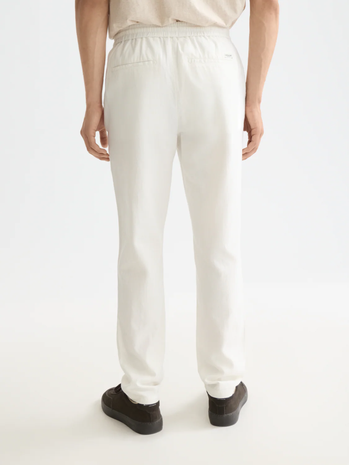 Essentials — Warren Cotton-Linen Twill Jogger - Image 3