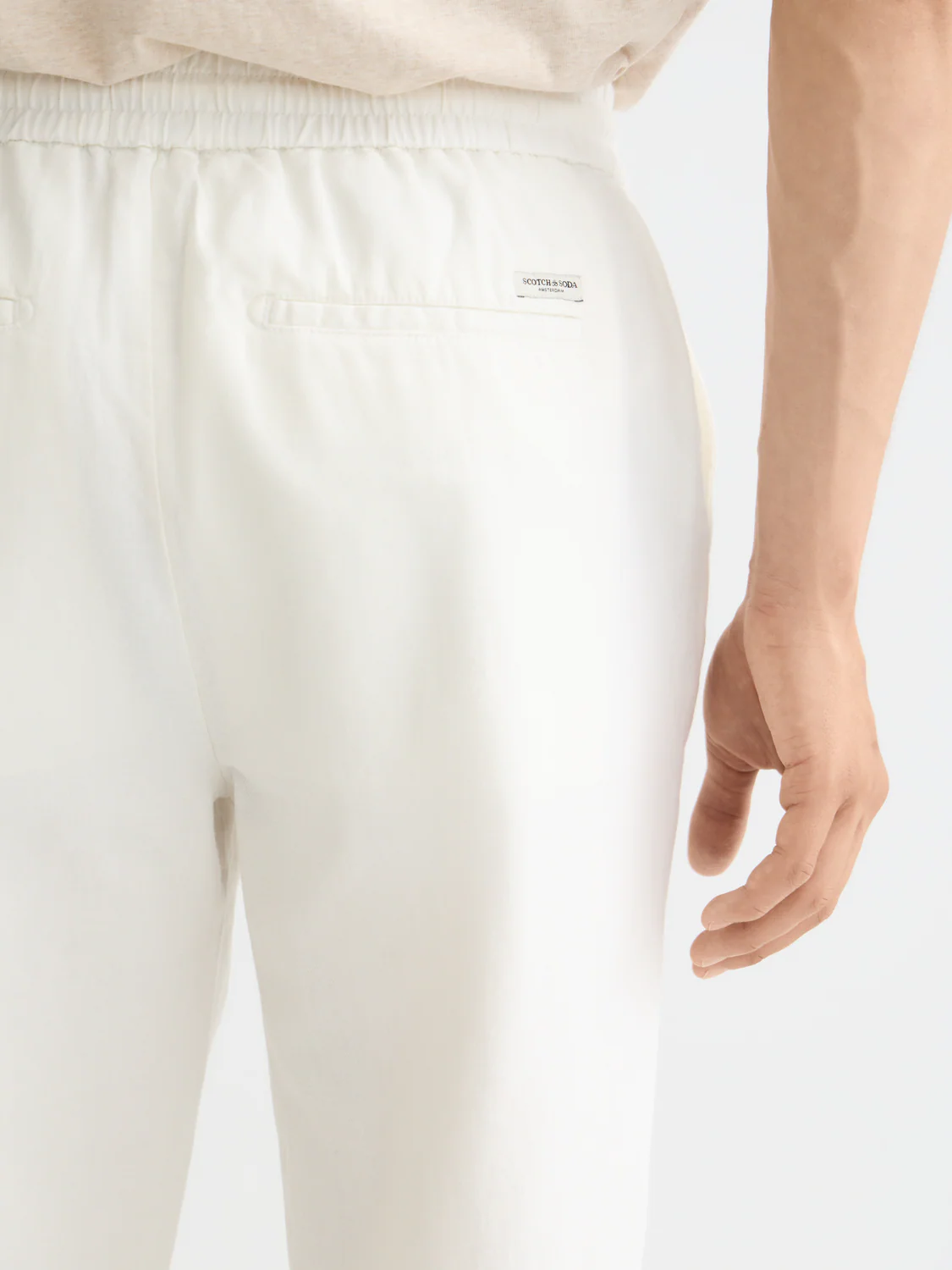 Essentials — Warren Cotton-Linen Twill Jogger - Image 4