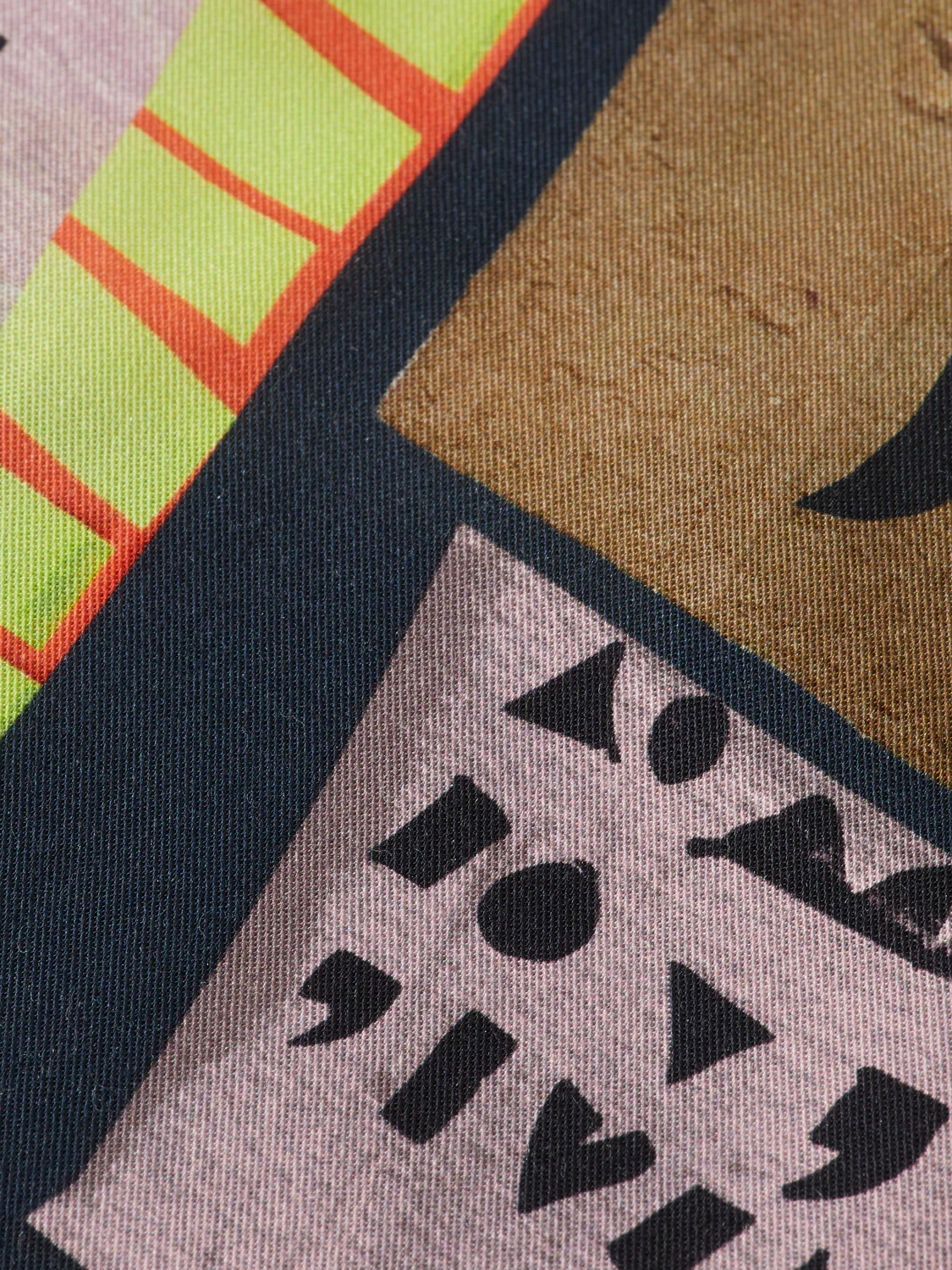 Fave - Printed Tencel Regular Fit Bermuda Shorts - Image 3