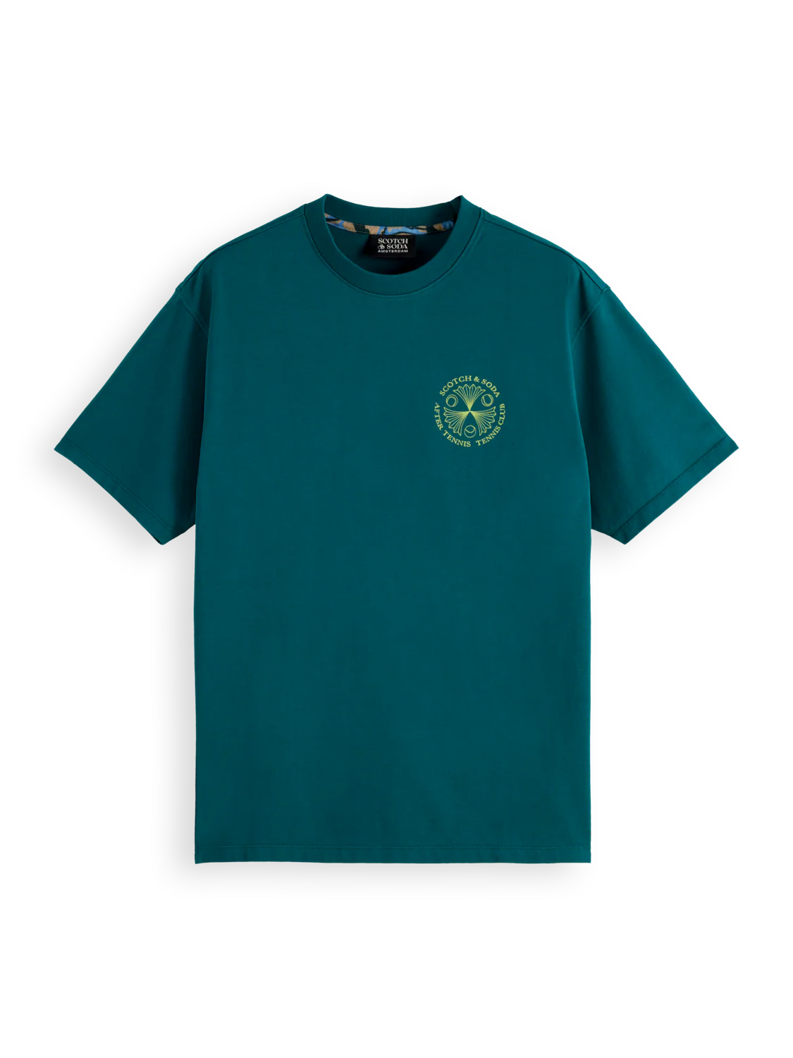 Tennis Club Artwork Relaxed Fit T-Shirt - Image 5