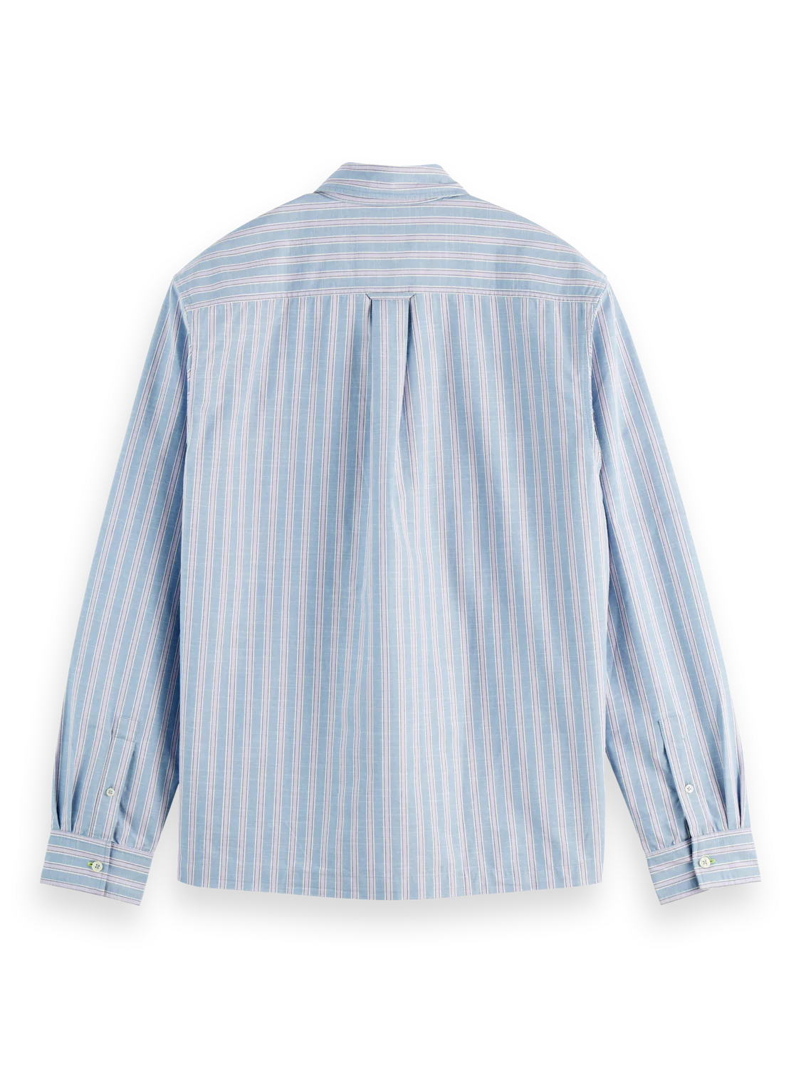 Graphic Patchwork Striped Oxford - Image 6
