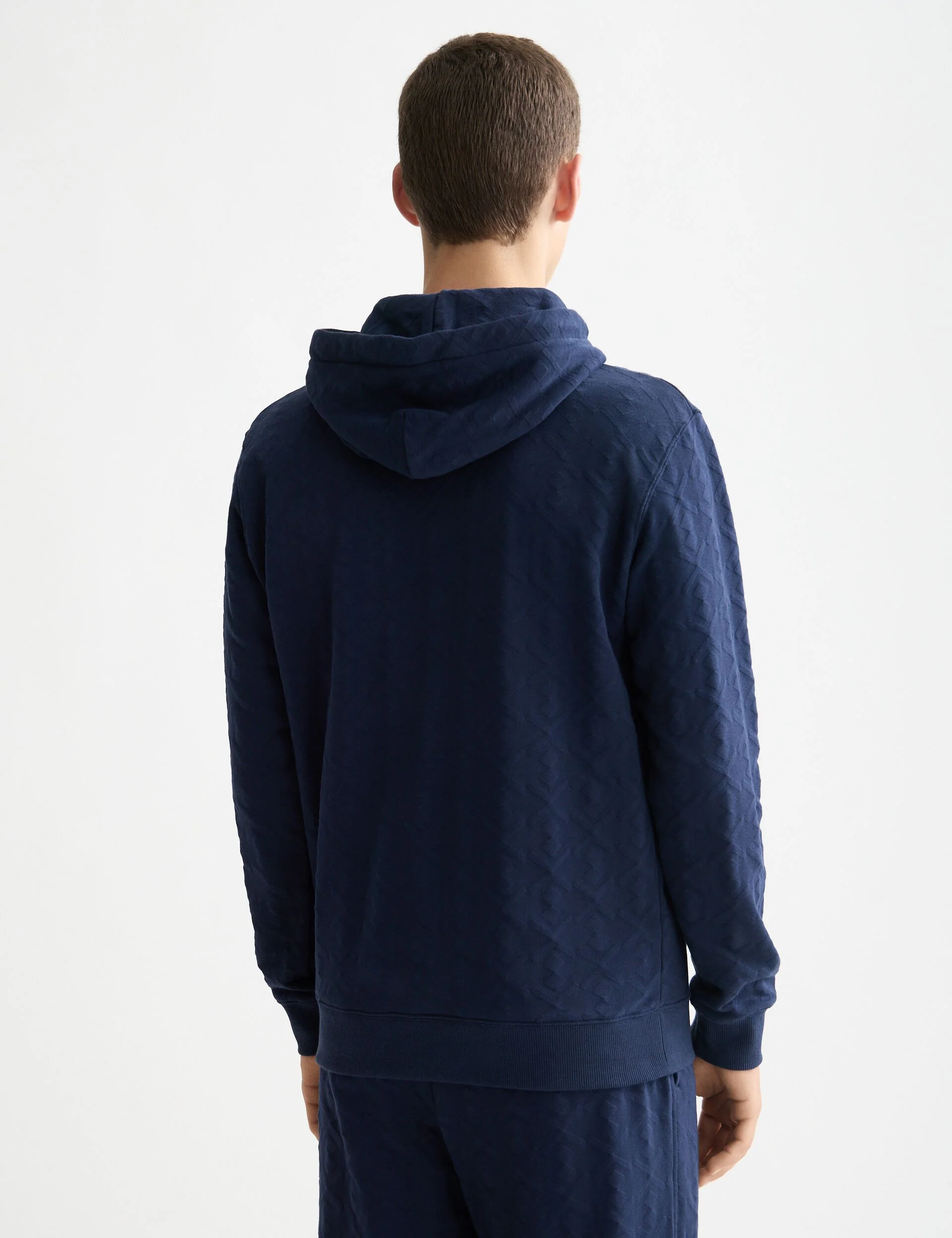 Jacquard Terry Hoodie - Image 3