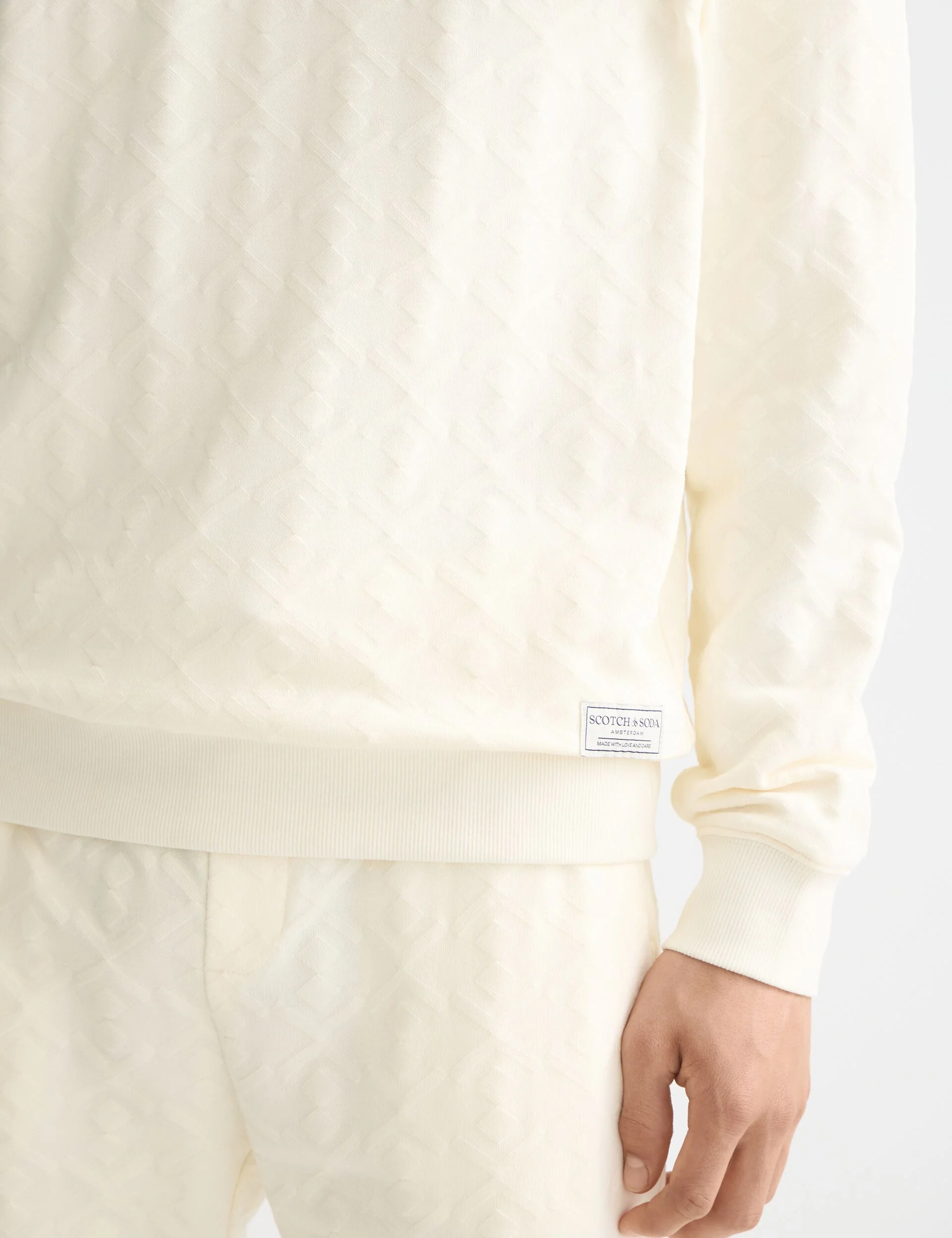 Jacquard Terry Sweatshirt - Image 4