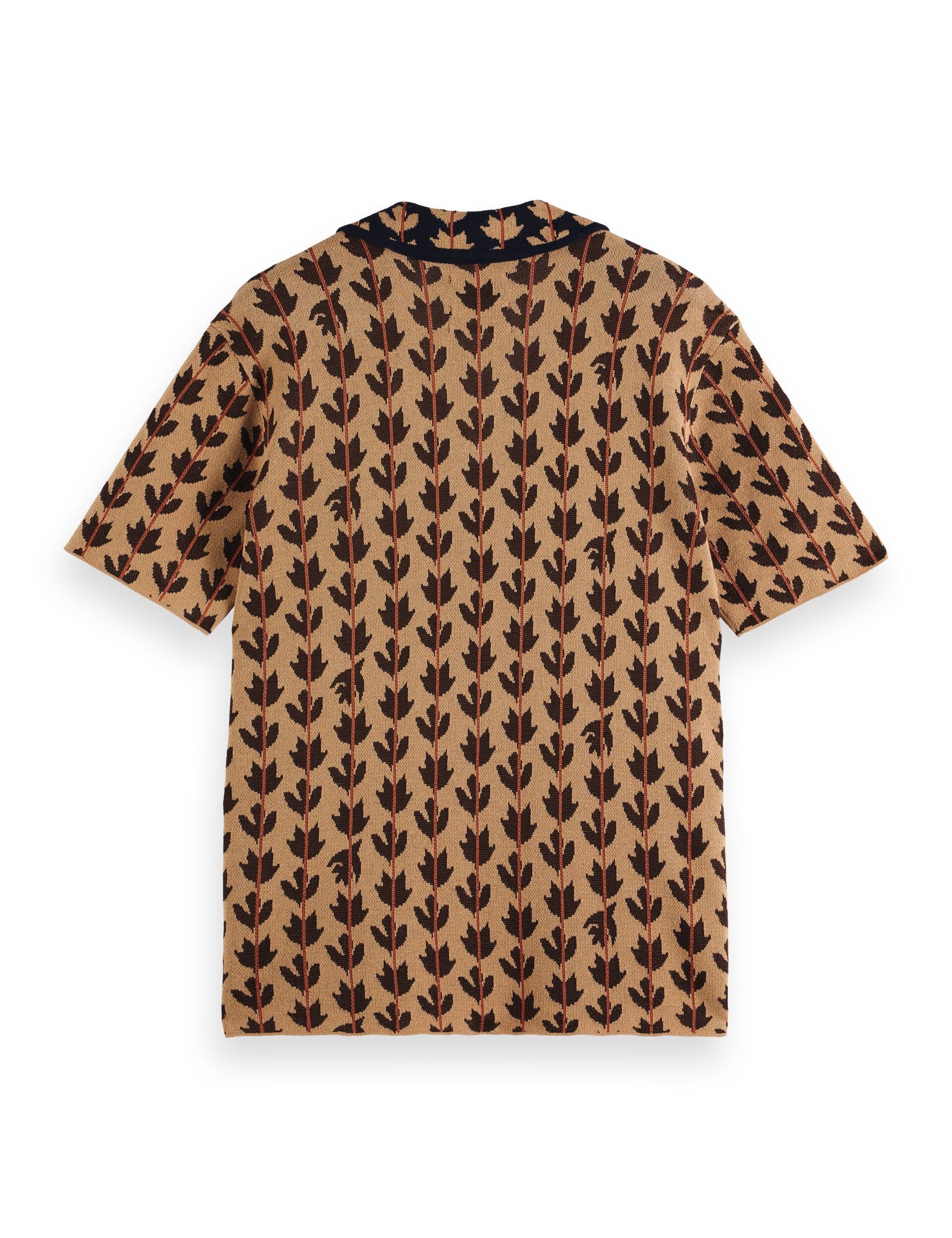 Knitted short sleeve shirt - Image 6