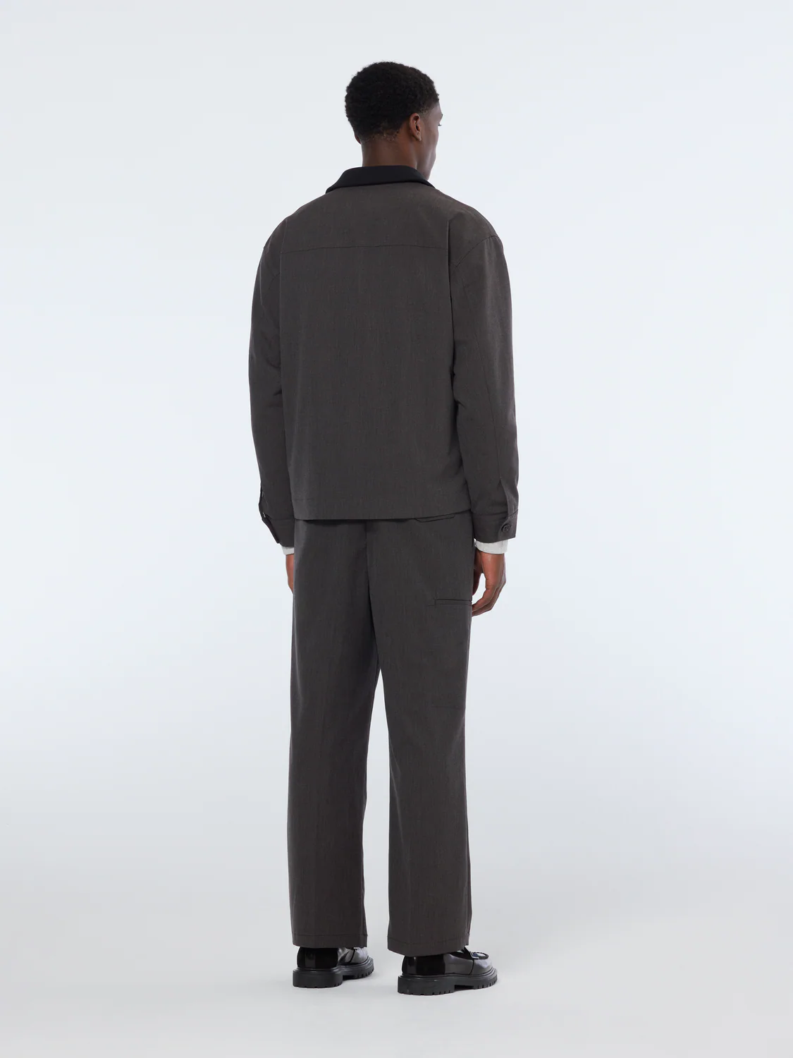 Melange Shirt Jacket - Image 4