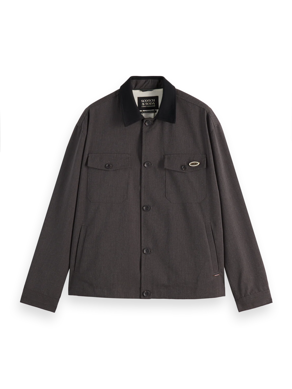 Melange Shirt Jacket - Image 7