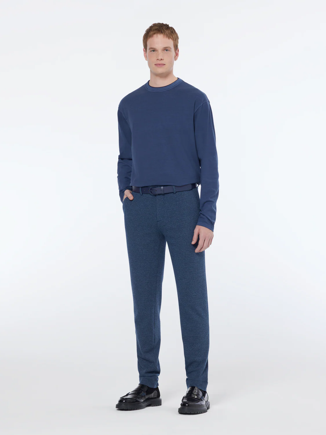 Mott Tailored Jersey Yarn-Dyed Chino - Image 4