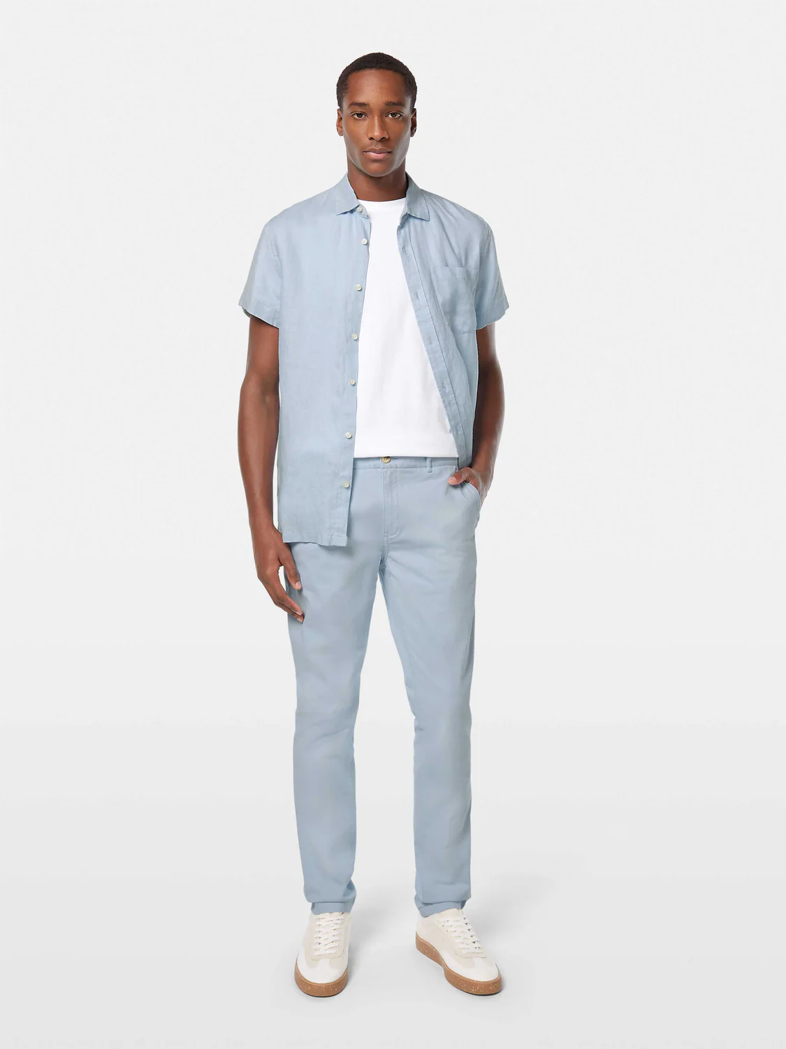 Mott Washed Cotton-Blend Twill Chino - Image 3