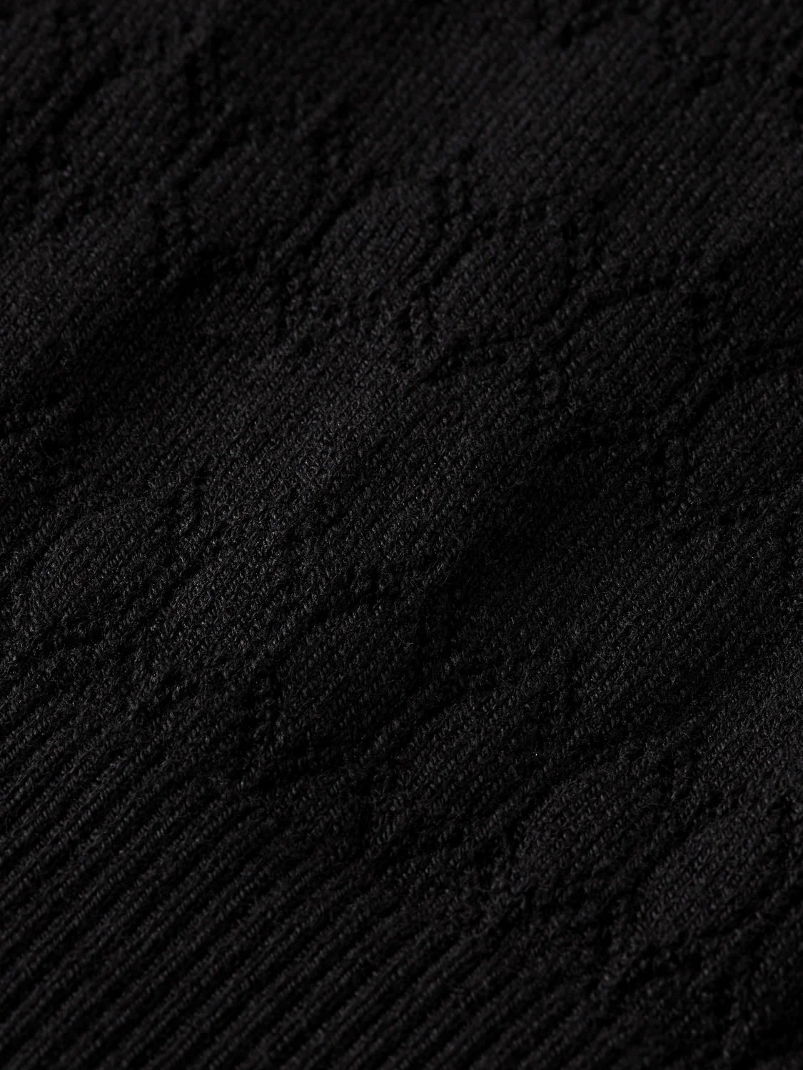 Pointelle Stitch Knit Top - Image 3