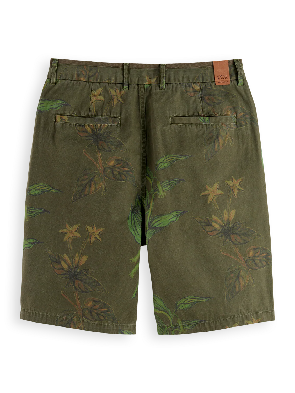 Printed Cotton Relaxed Fit Short - Image 3