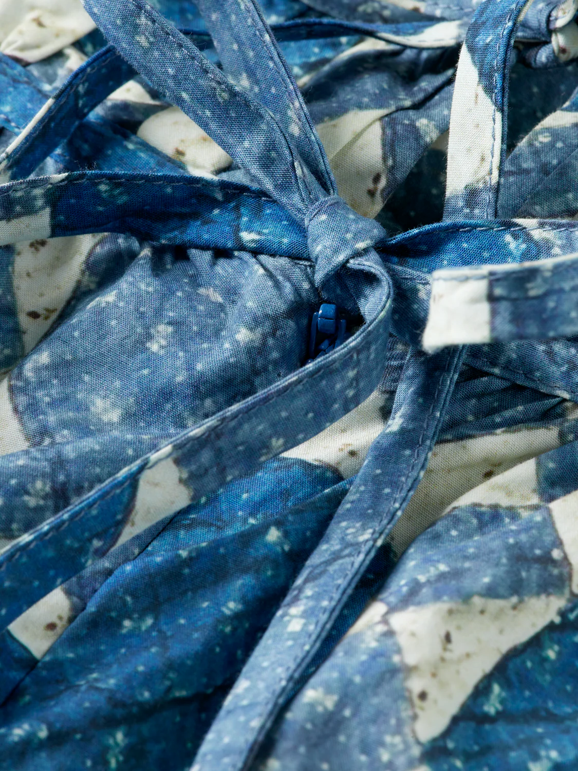 Quilted Gathered Mini Skirt - Image 3