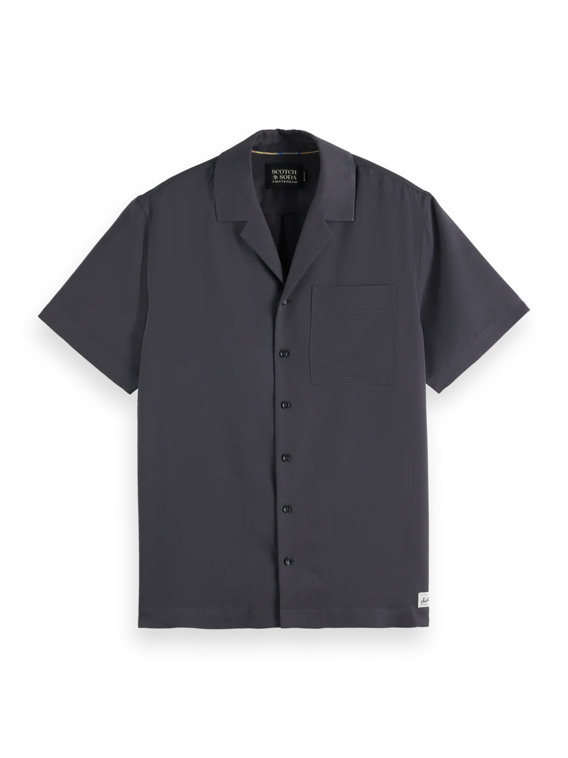 Regular-Fit Sateen Short Sleeve Shirt - Image 5