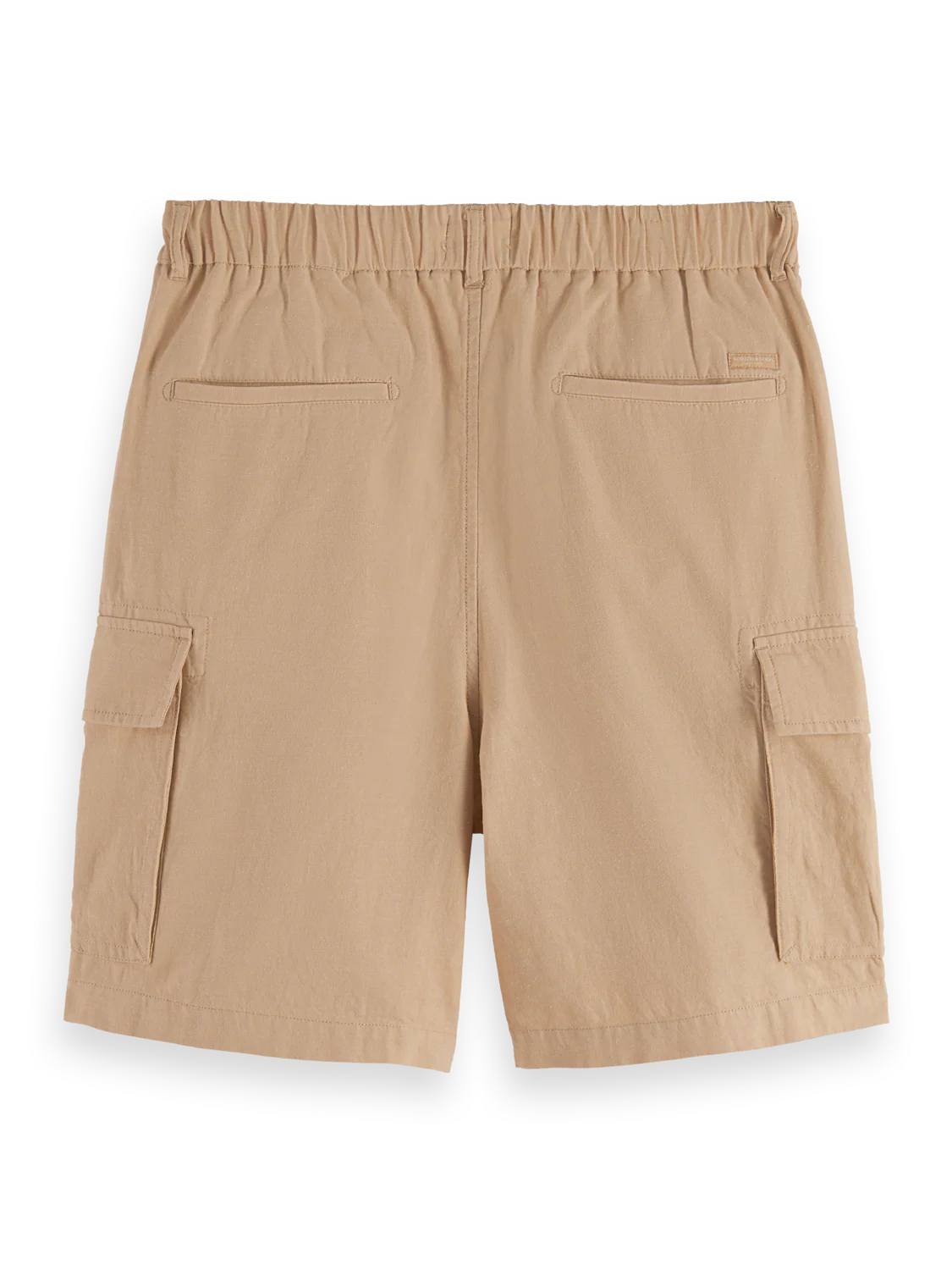 Relaxed-Fit Cotton-Linen Cargo Short - Image 6