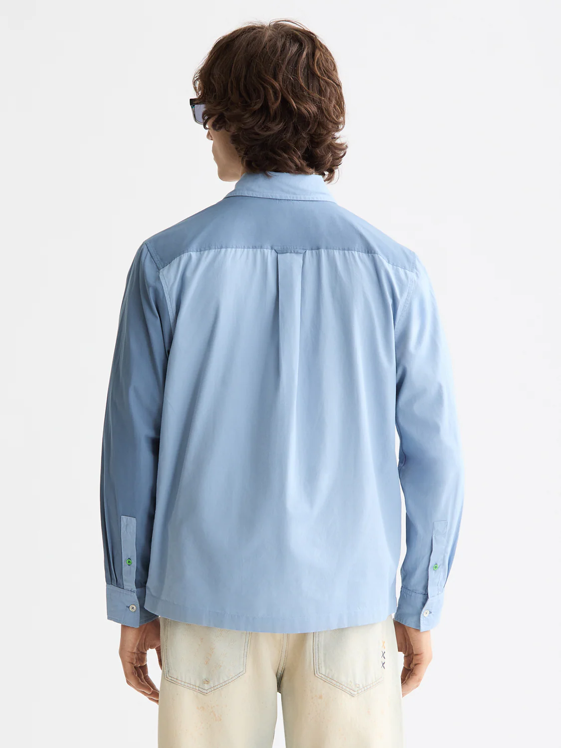 Relaxed-Fit Letters Poplin Shirt - Image 3