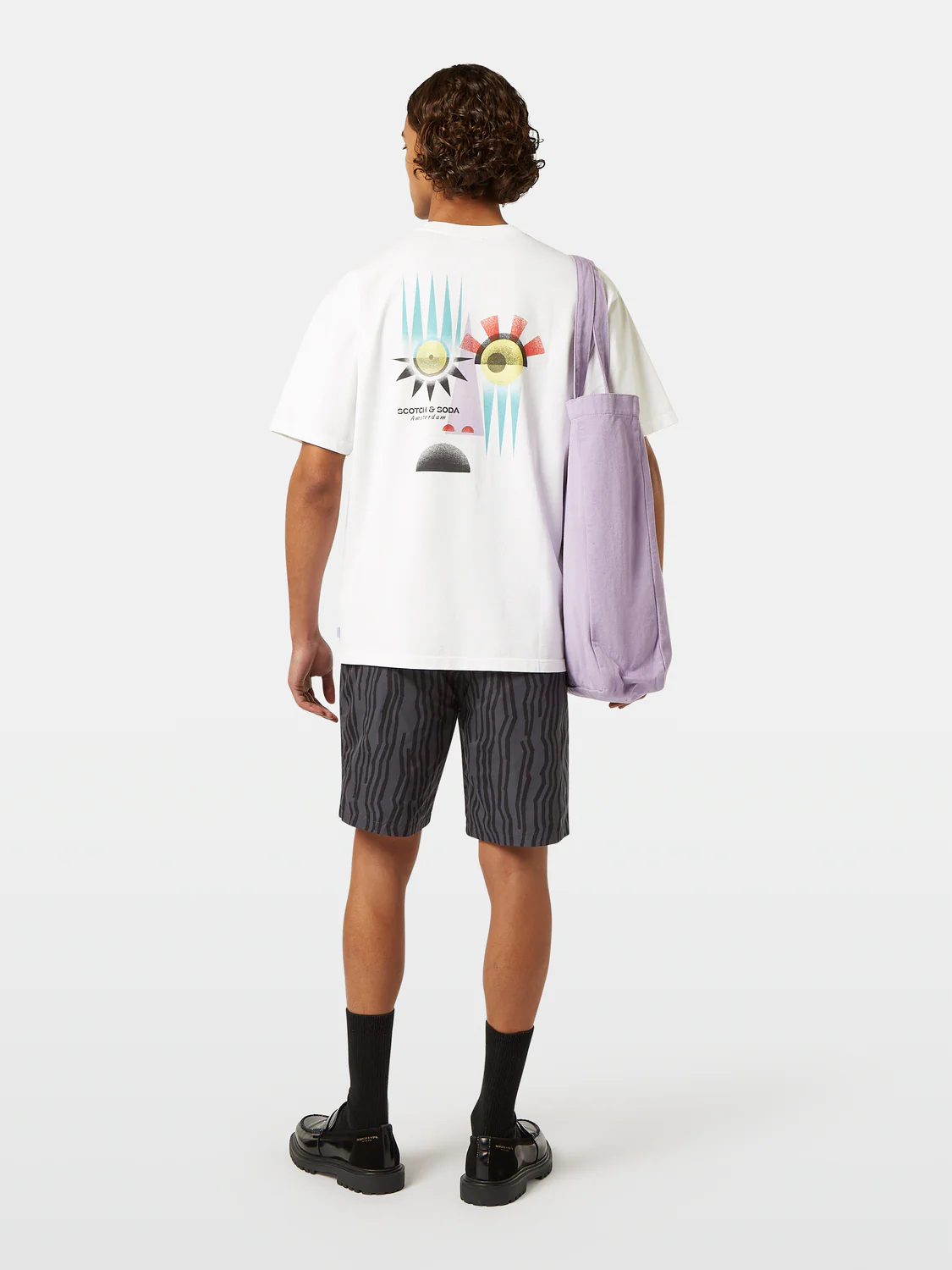 Relaxed-Fit Printed Artwork T-Shirt - Image 3