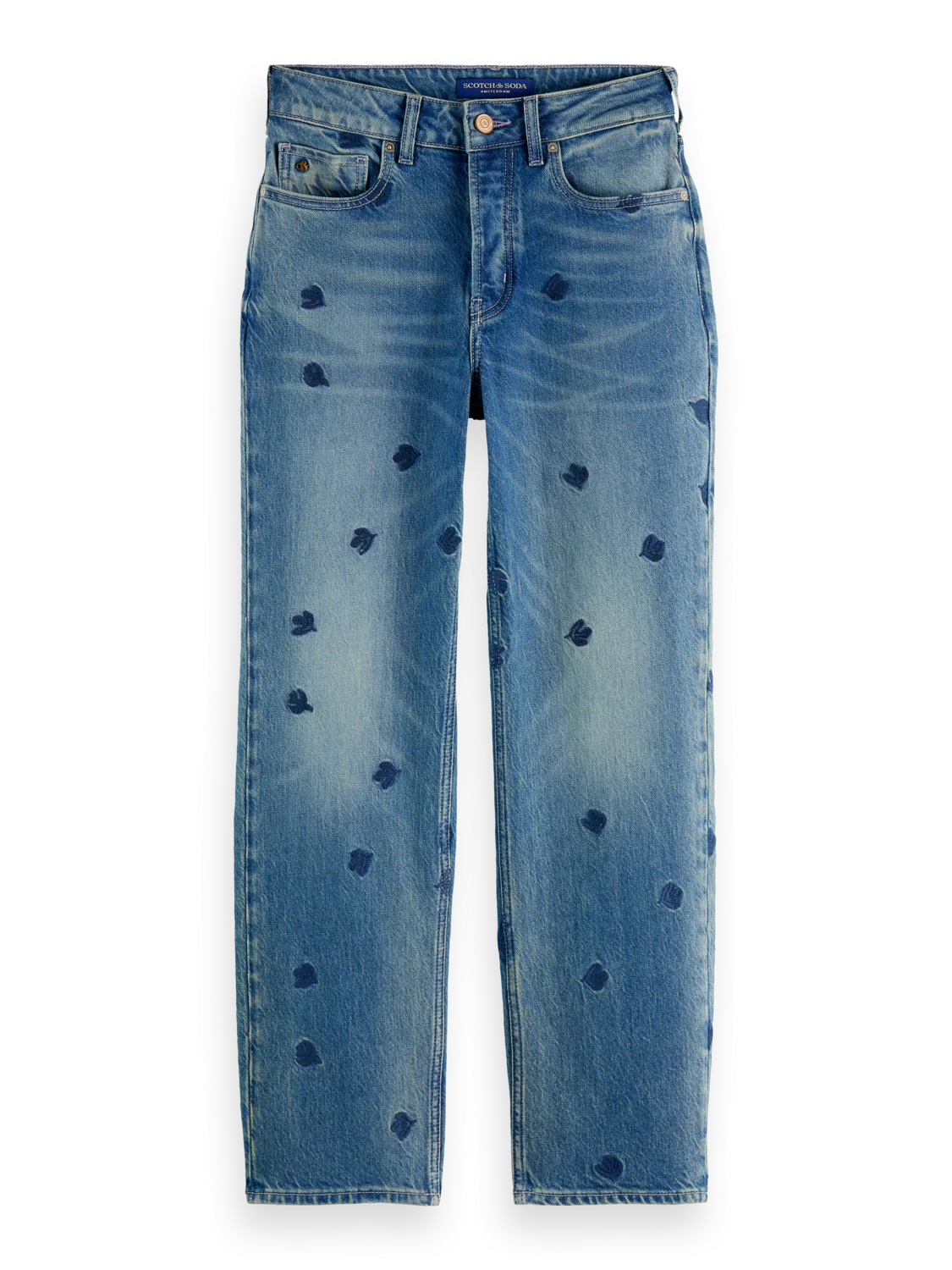 Sky Straight Jeans — Falling Leaves - Image 5