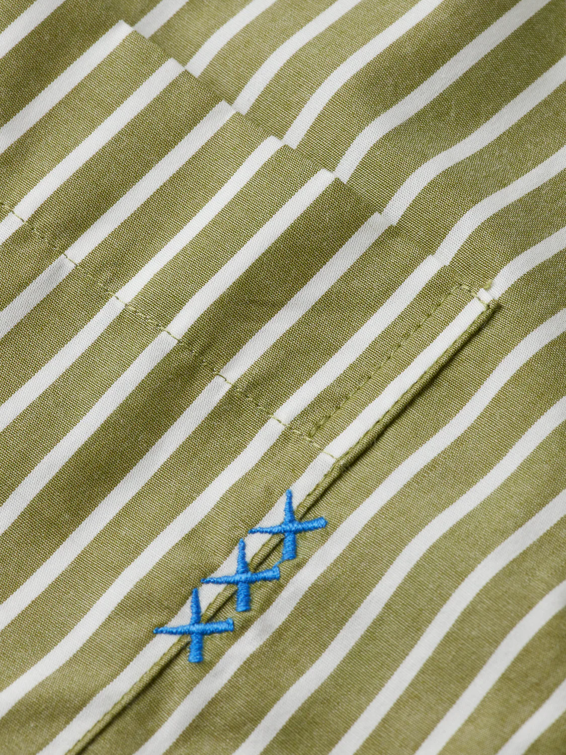 Striped Relaxed-Fit Poplin Shirt - Image 3