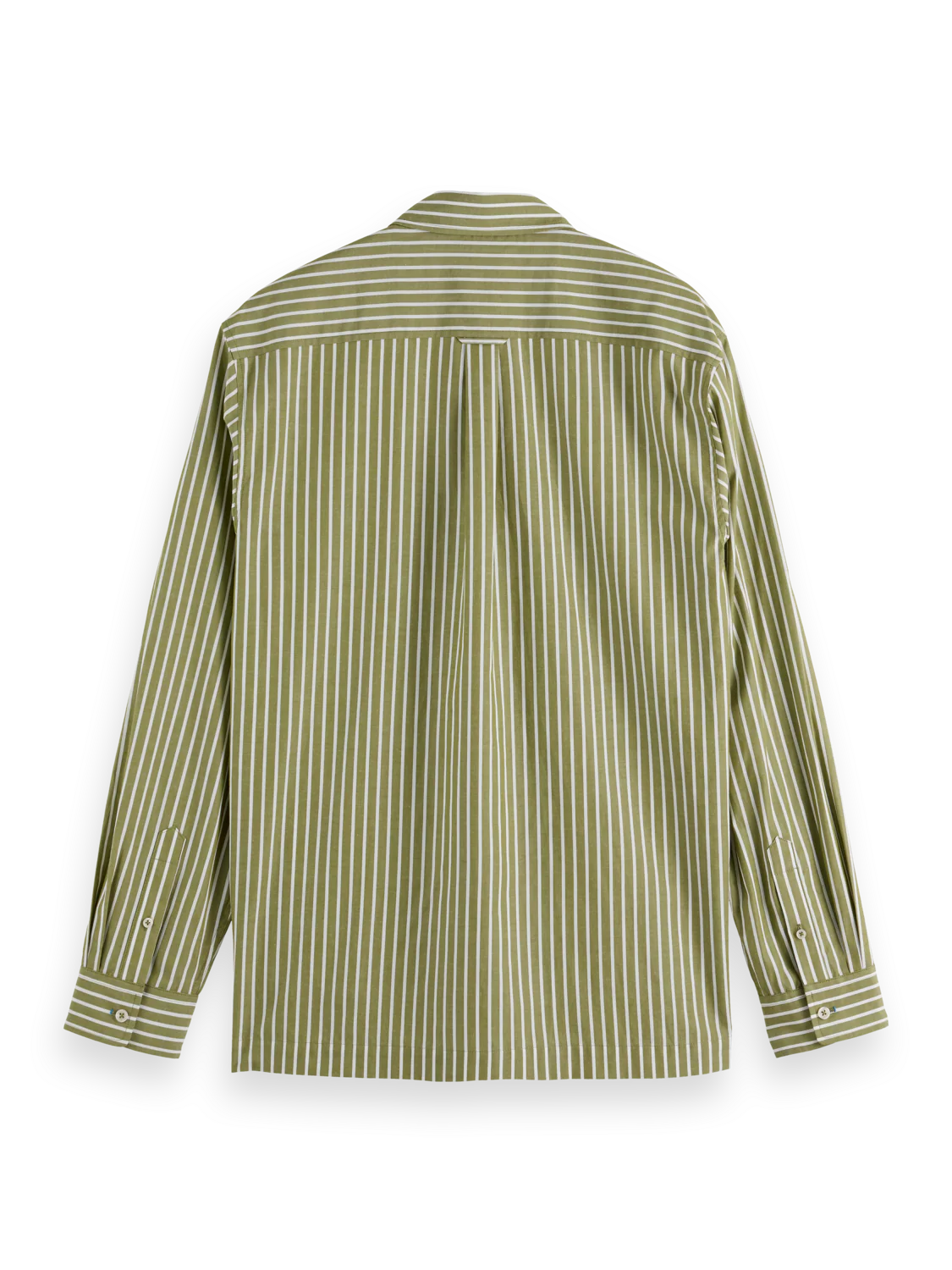 Striped Relaxed-Fit Poplin Shirt - Image 6