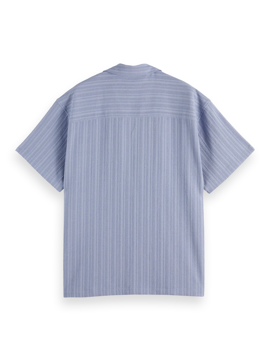 Tonal-Striped Short-Sleeved Shirt - Image 7