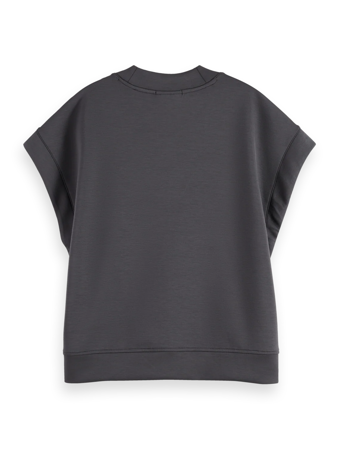 V-Neck Sleeveless Modal Sweatshirt - Image 5