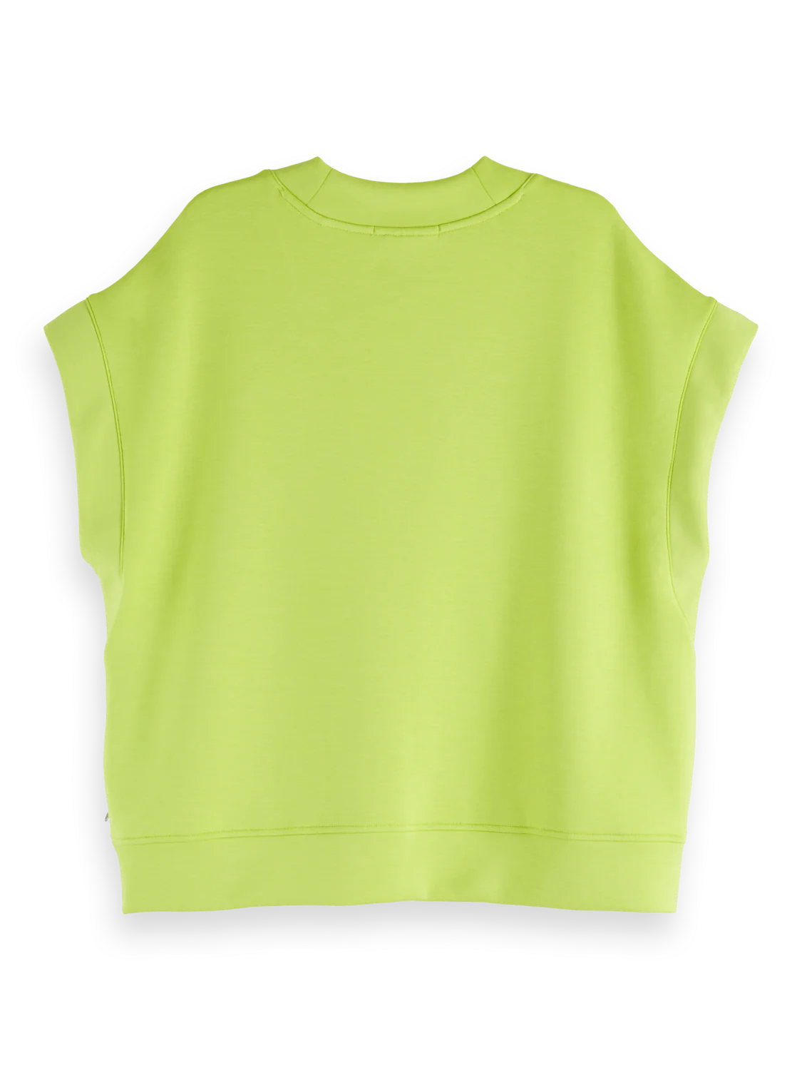 V-Neck Sleeveless Modal Sweatshirt - Image 5
